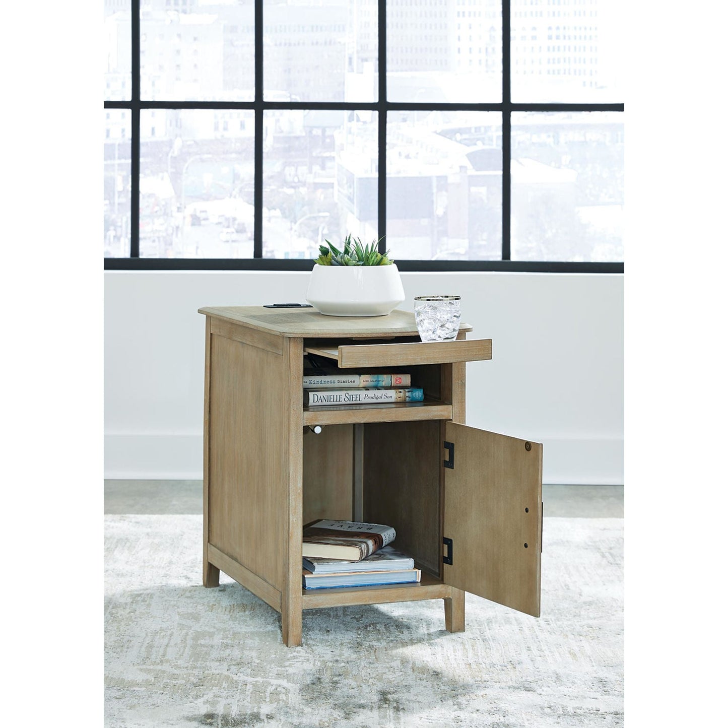 Table d'appoint Devonsted Chair - Marron clair