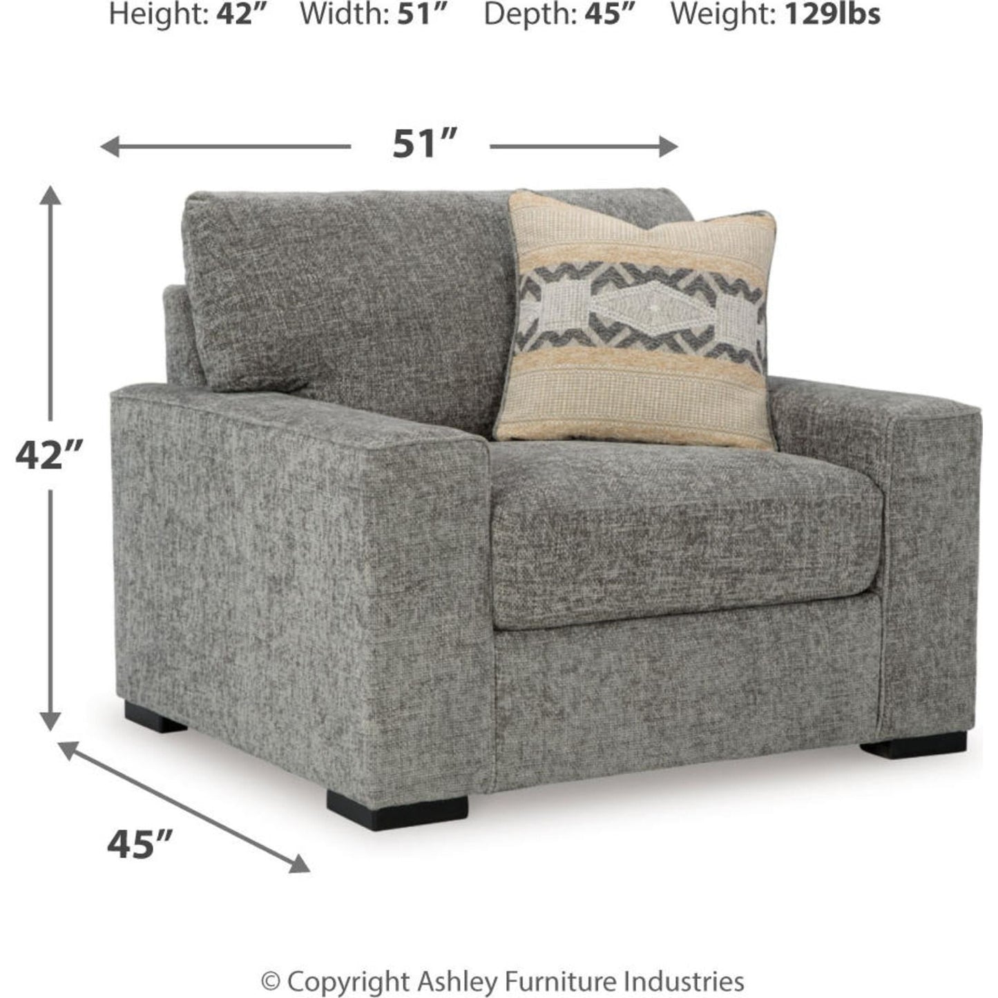 Chaise Dunmor - Graphite