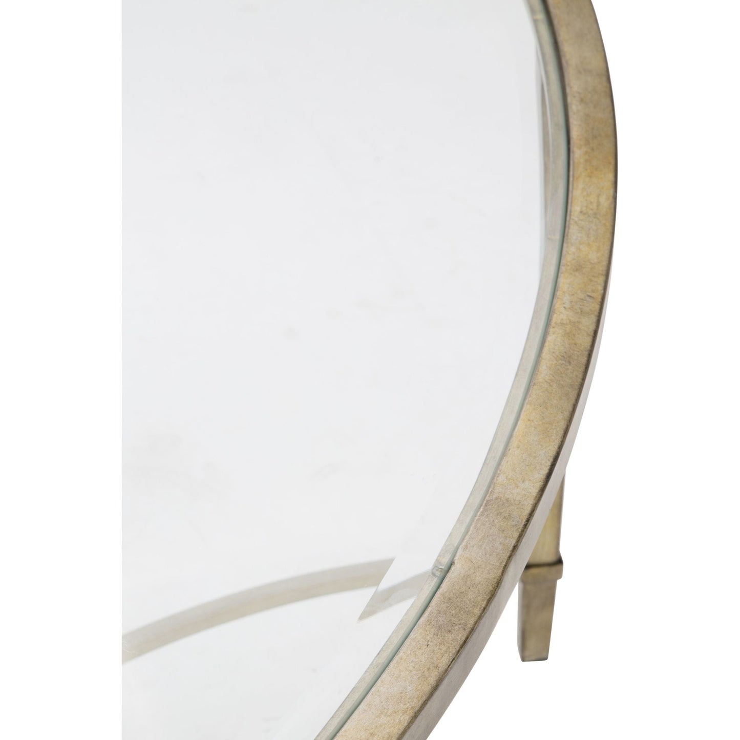 Table basse Copia - Argent antique