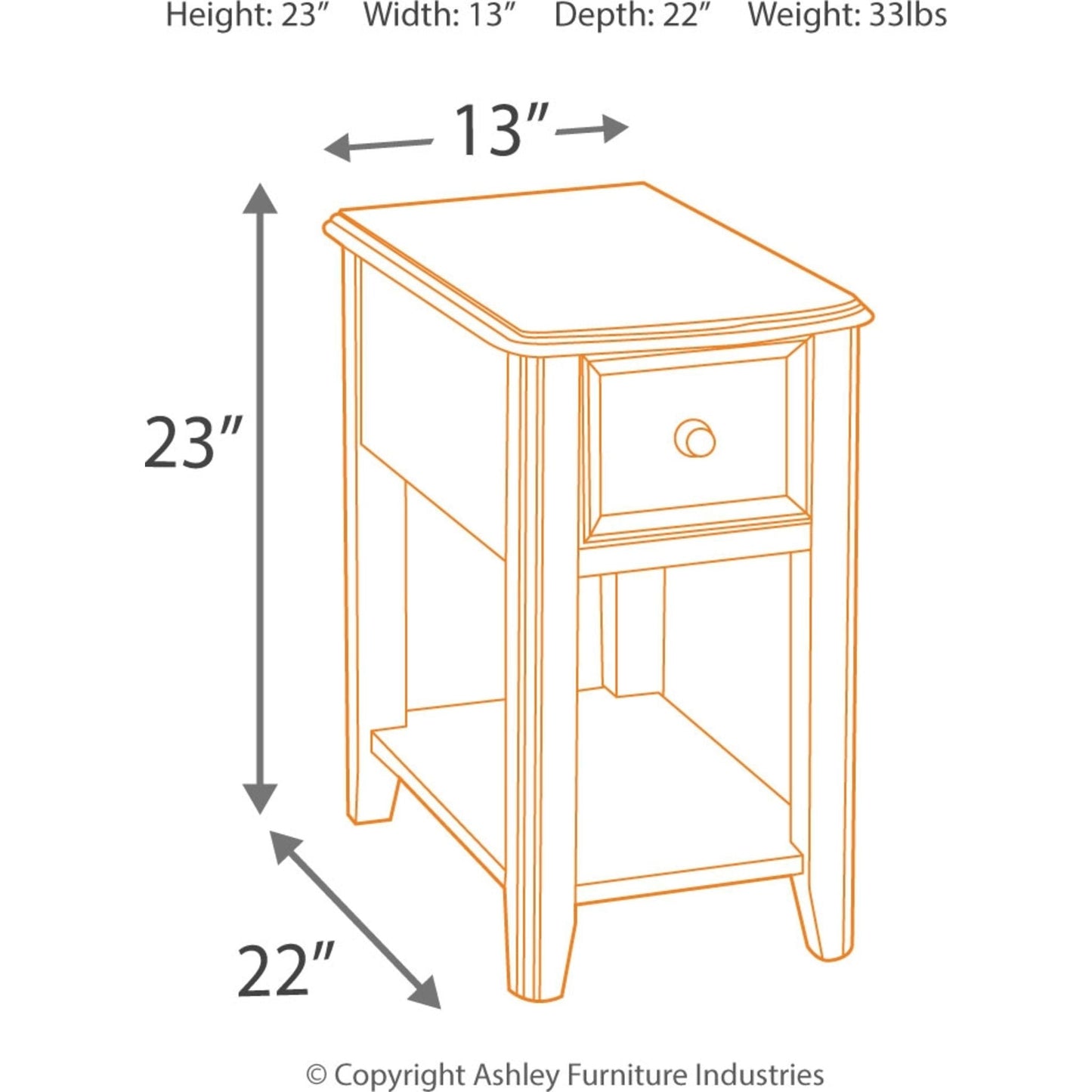 Table d'appoint Breegin - Noir