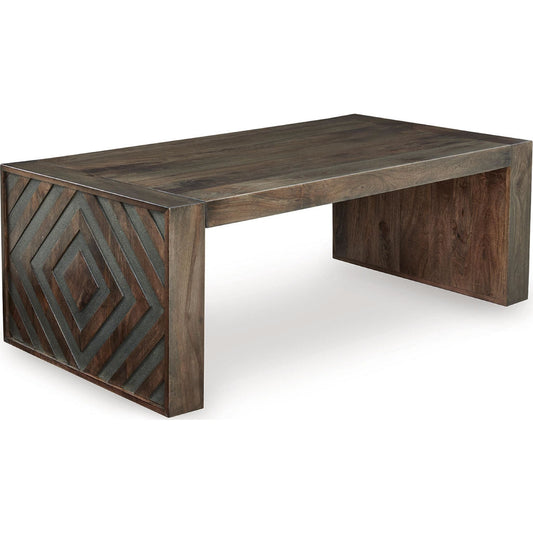 Table basse Dreggan - Marron