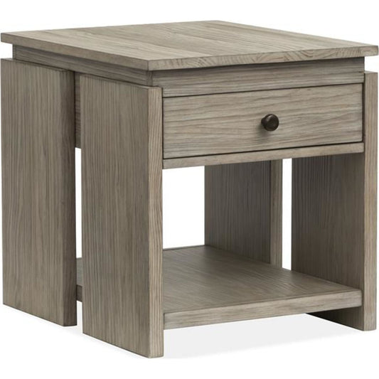 Table d'appoint Conrad - Gris Stone Harbour