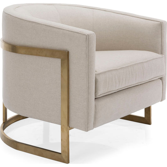 Chaise Dezi - Ivoire