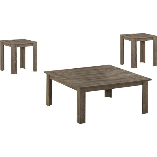 Lot de 3 tables Danna - Taupe foncé