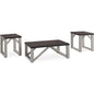 Lot de 3 tables Dorrinson - Blanc antique