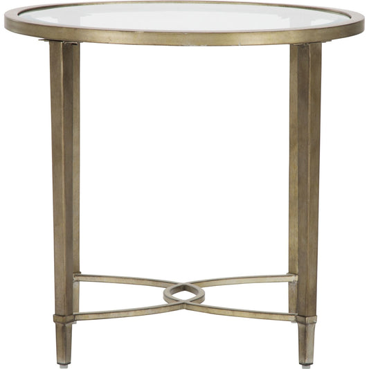 Table de Bout Copia - Argent Antique