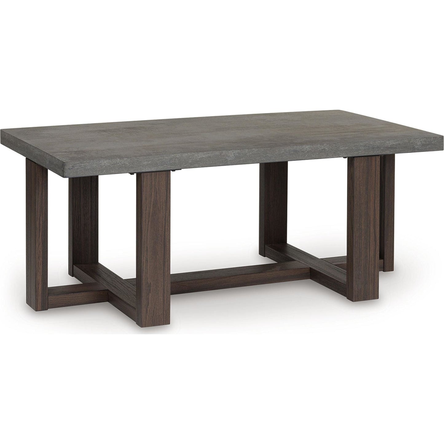 Tables Dynnford (lot de 3) - Gris/Marron