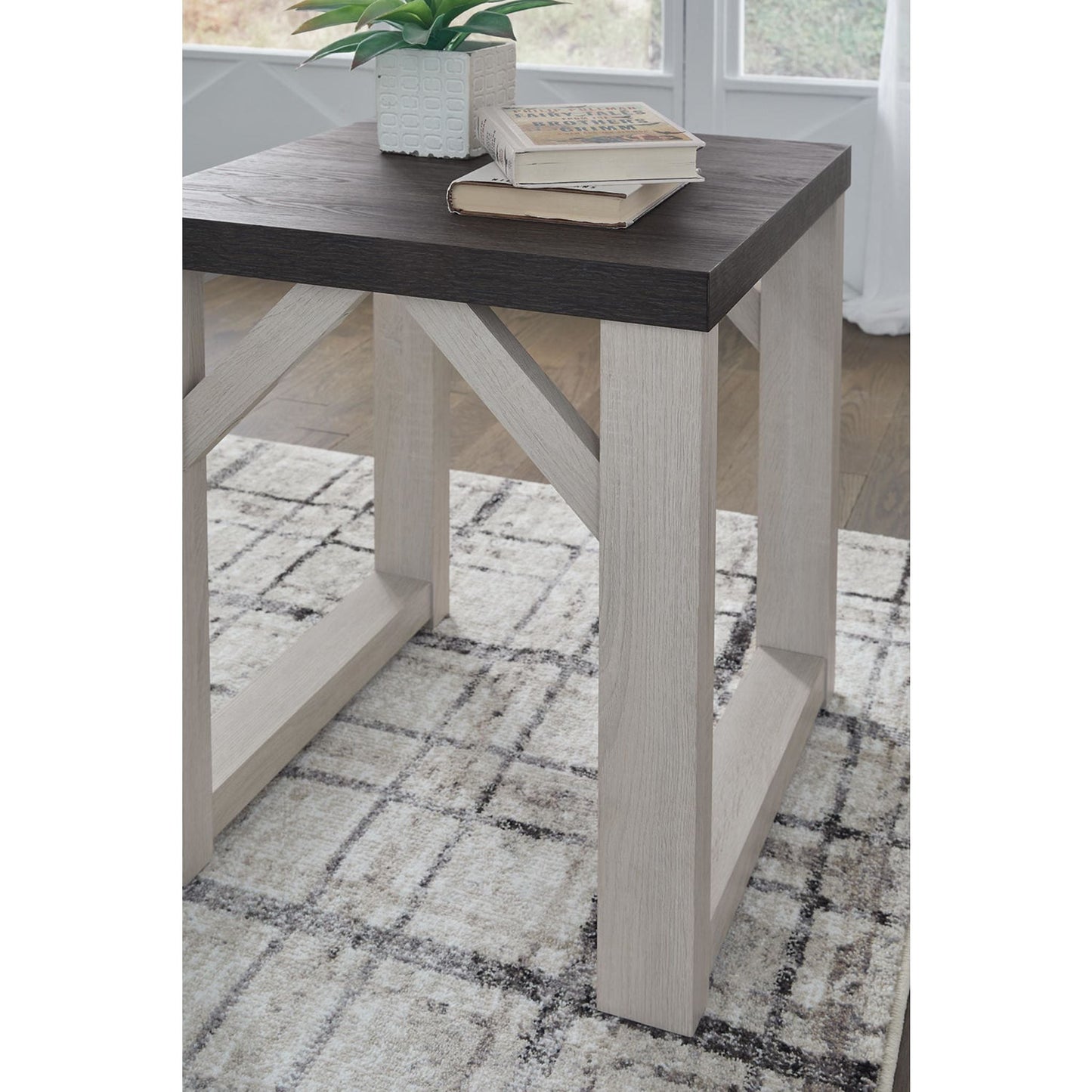 Lot de 3 tables Dorrinson - Blanc antique