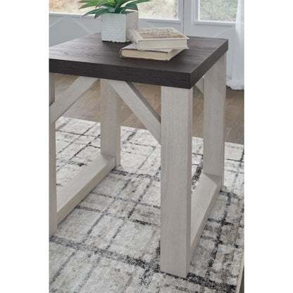 Lot de 3 tables Dorrinson - Blanc antique