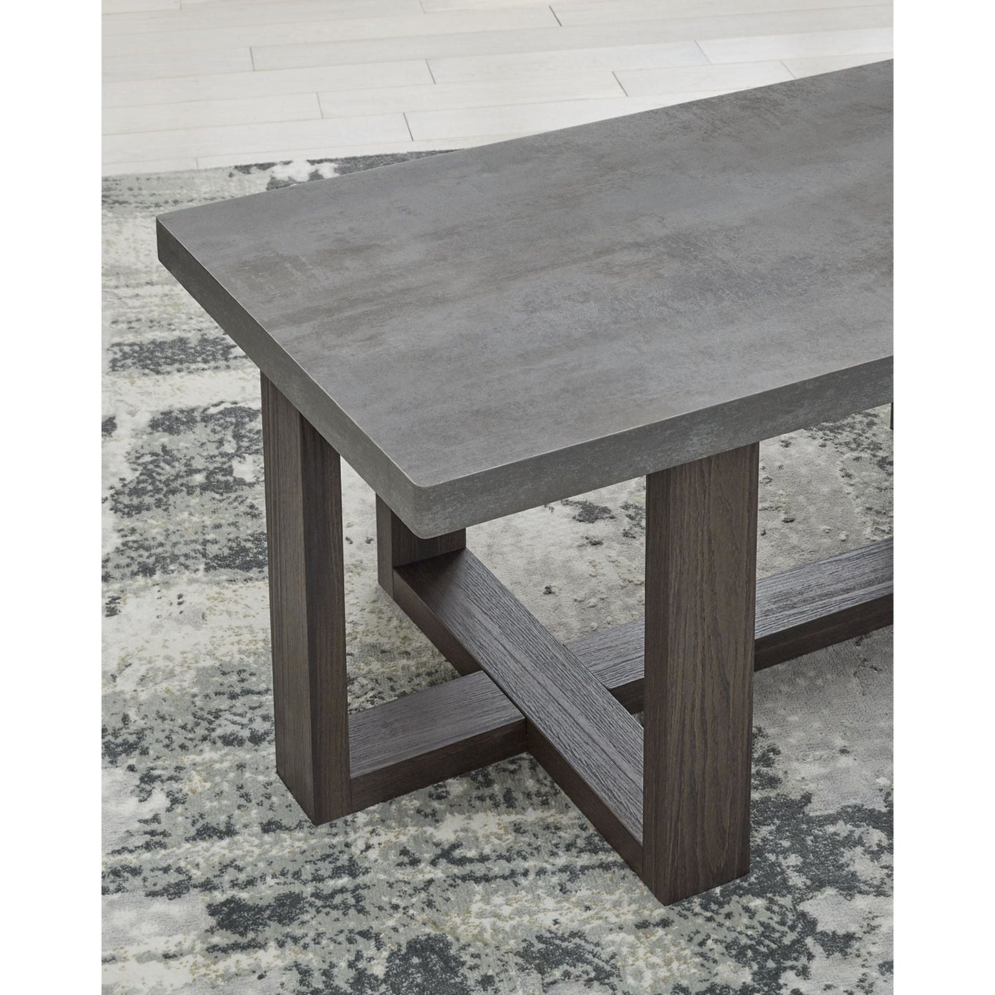 Tables Dynnford (lot de 3) - Gris/Marron