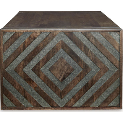 Table basse Dreggan - Marron