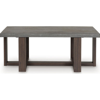Tables Dynnford (lot de 3) - Gris/Marron