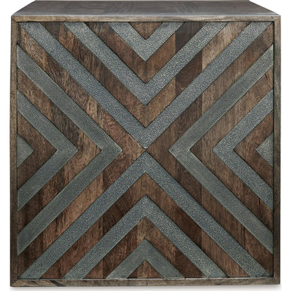 Table d'appoint Dreggan - Marron