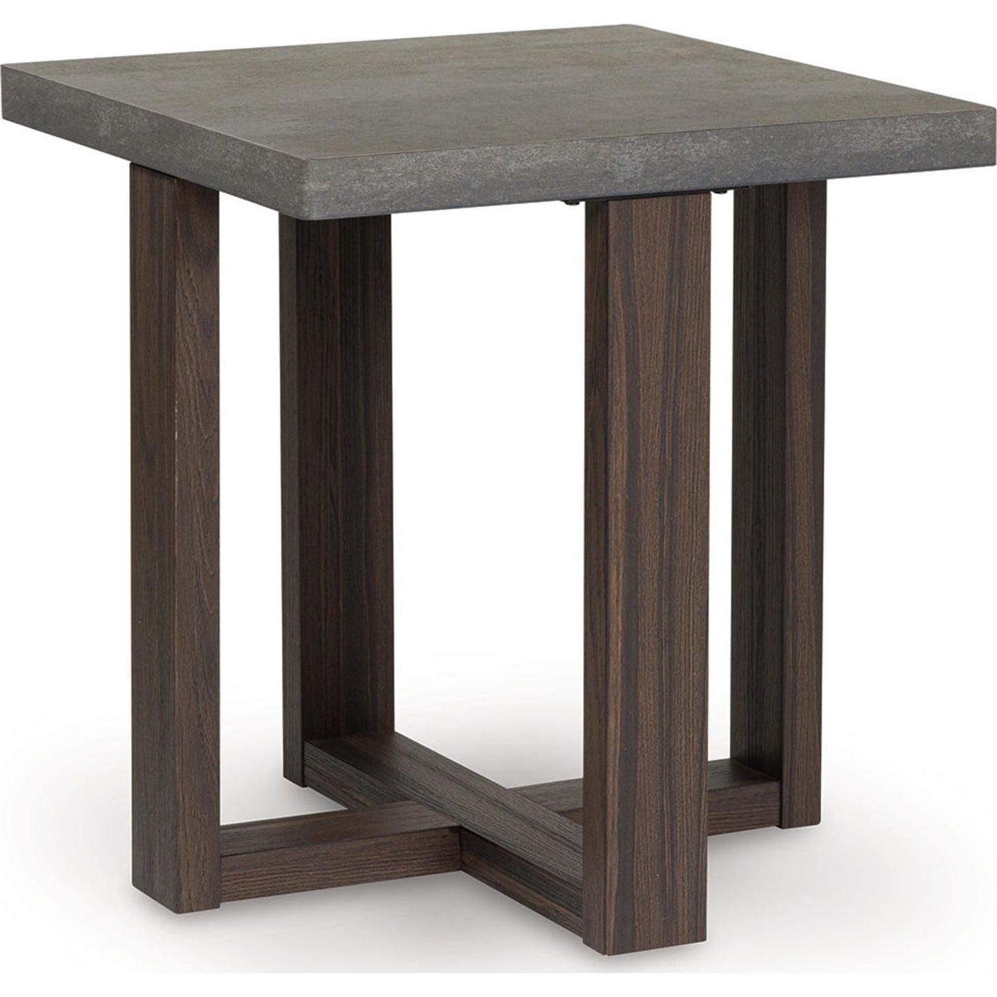Tables Dynnford (lot de 3) - Gris/Marron