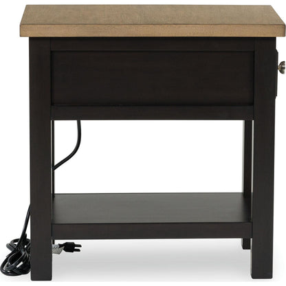 Table d'appoint Drazmine - Marron