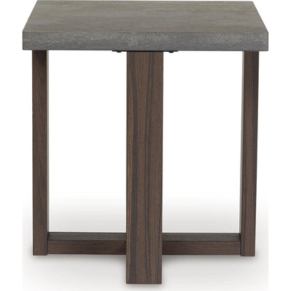 Tables Dynnford (lot de 3) - Gris/Marron