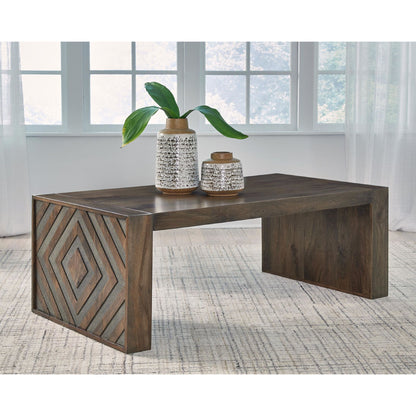 Table basse Dreggan - Marron