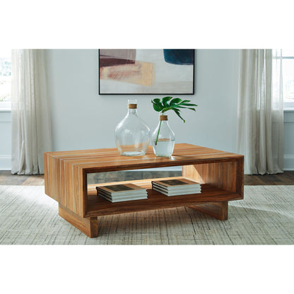 Table basse Dressonni - Marron