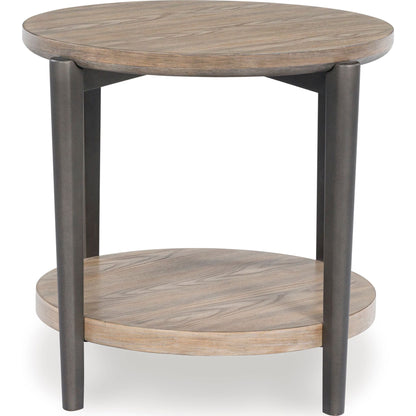 Table d'appoint Dyonton - Brun gris clair