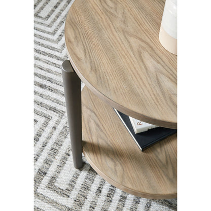Table d'appoint Dyonton - Brun gris clair