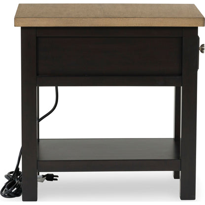 Table d'appoint Drazmine - Marron